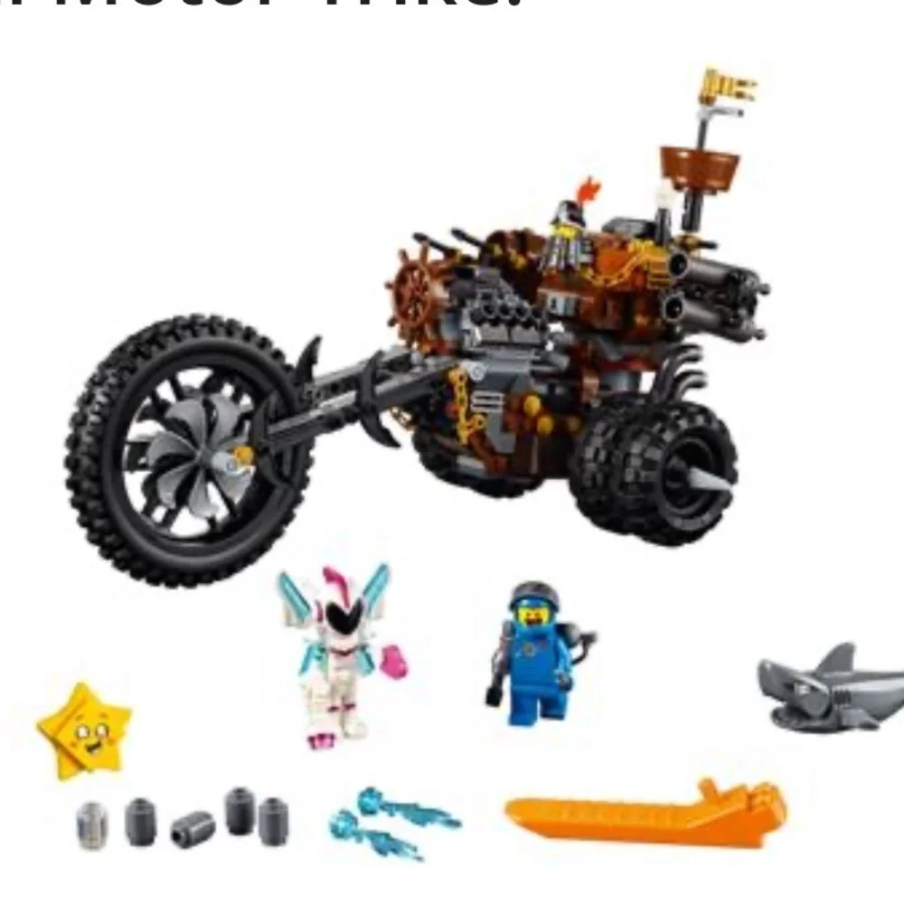Lego Movie 2 MetalBeard’s Heavy Metal Motor Trike set 70834 new in sealed box